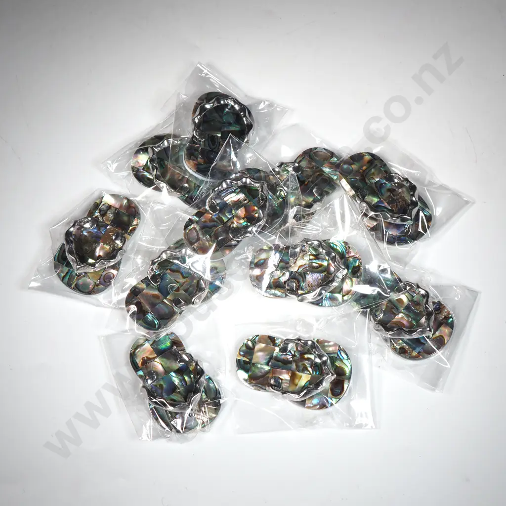 Quantity of Paua & Jandal Pendants Image 1++