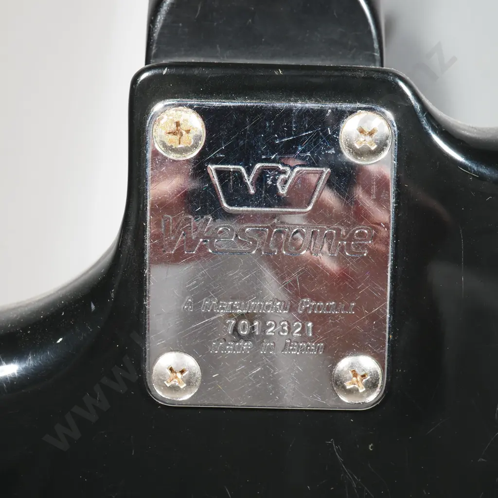 Westone Pantera Electric Guitar Complete w Cables & Shoulder Strap Image 1++