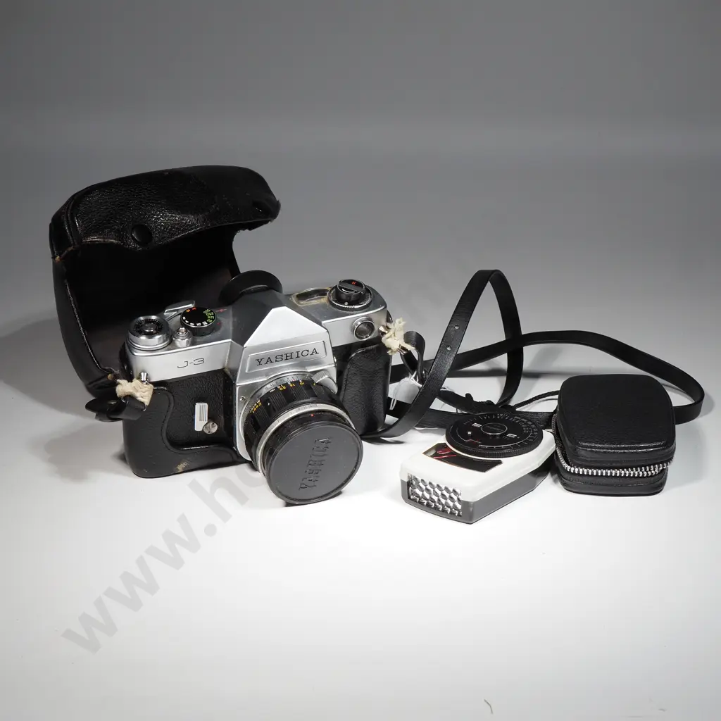 Yashica J-3 Vintage Film Camera & Lens Image 1++