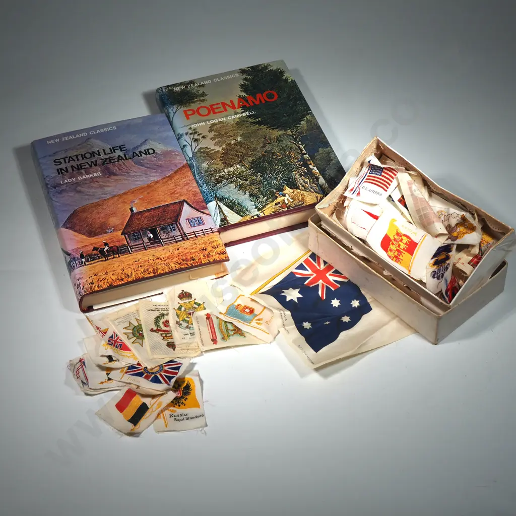 Two Books From NZ Classics Series - Station Life In New Zealand, John Logan Campbell - Poenamo Image 1++