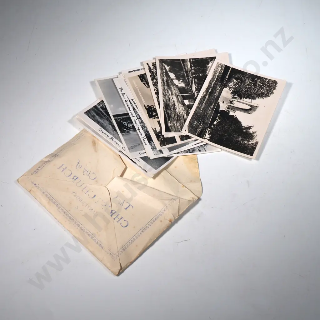 Real Snapshots  "The Garden City of Christchurch, Canterbury N.Z. W &T Ltd Print 80453 Image 1++