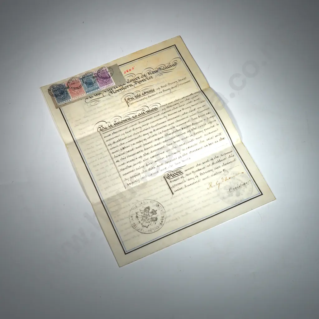 Estatee - Auckland New Zealand - 1916 Image 1++