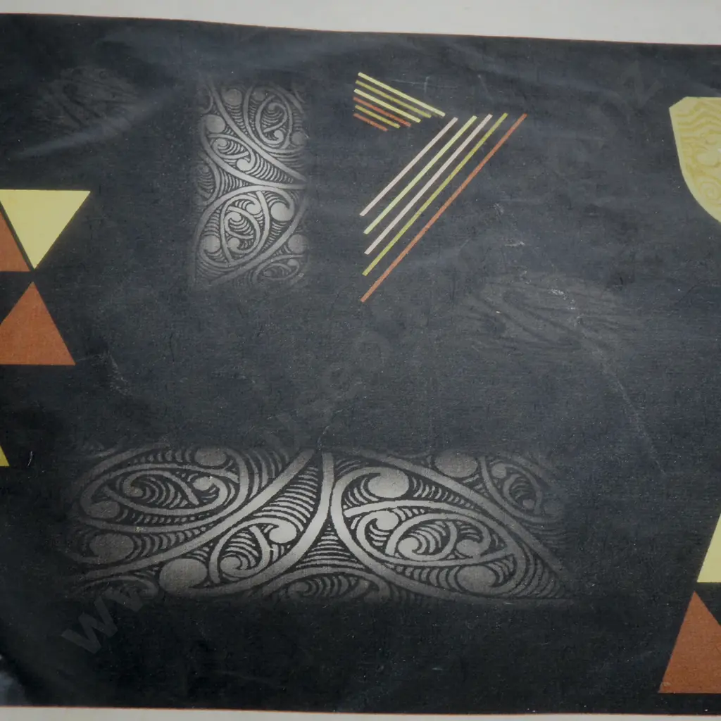 Contemporary Maori flax Paper Print Artwork Designed & Marketed By Visually Maori.  Image 1++