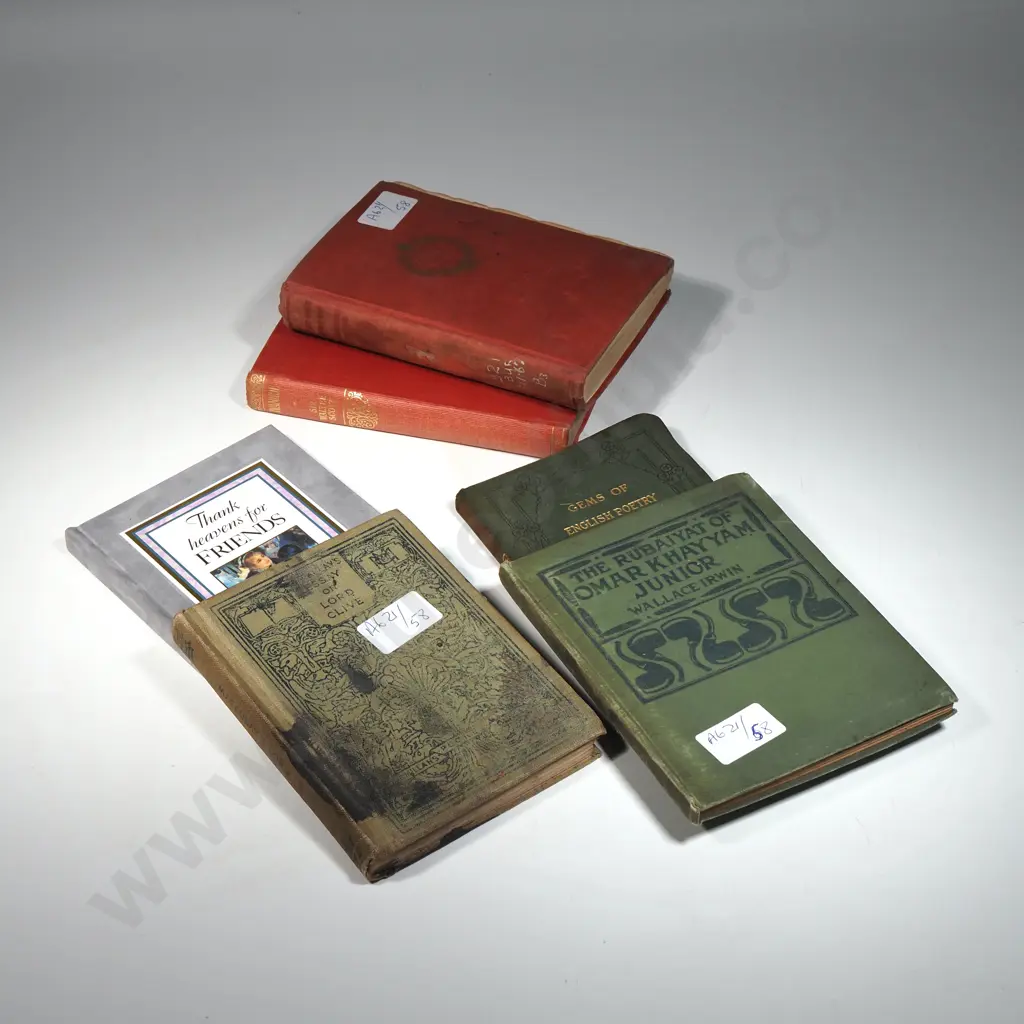 Five Antique Books: A1993 Helen Exley Giftbook - Thank Heavens for Friends. Image 1++