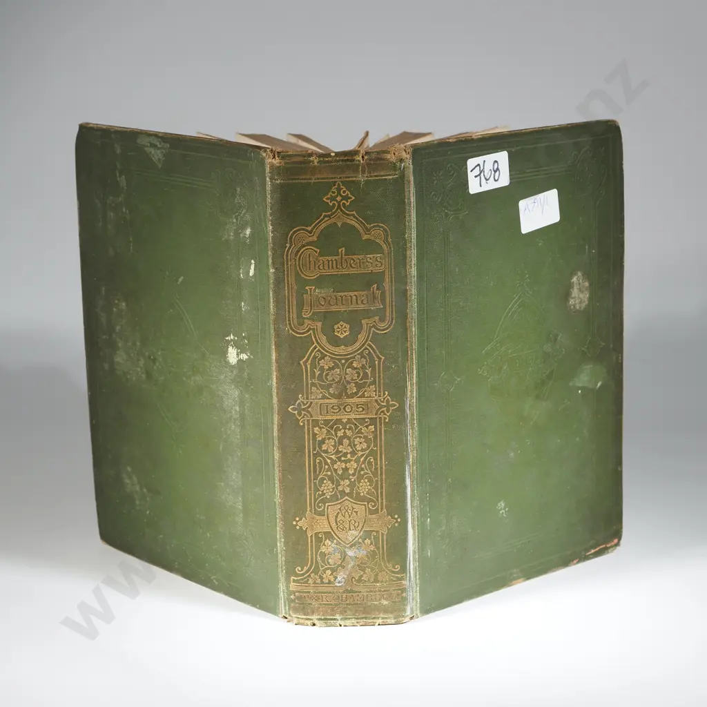 1905 Chambers Journal - From the Christchurch Railways Employees Library  Image 1++
