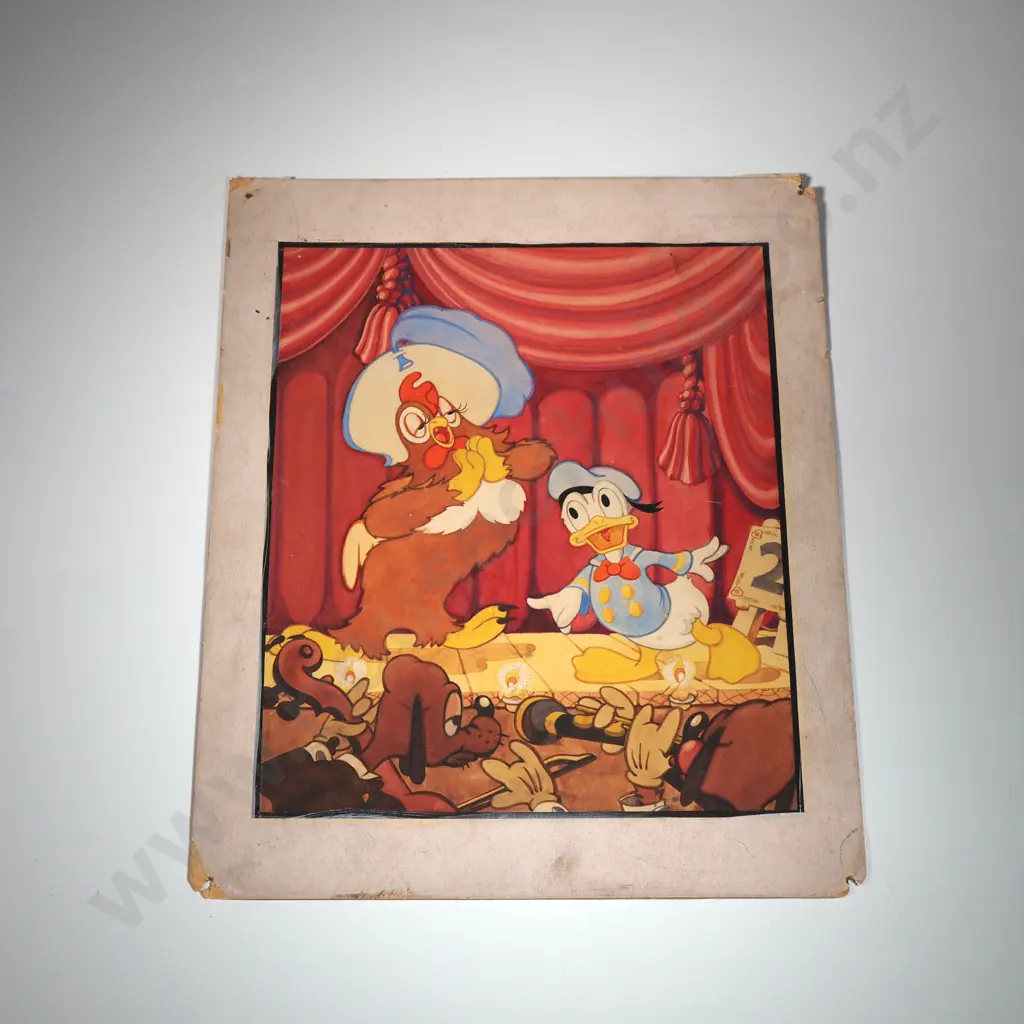 Artist Unknown, Work On Paper, Scene From The 1944 Animated Film "the Three Caballeros Image 1++
