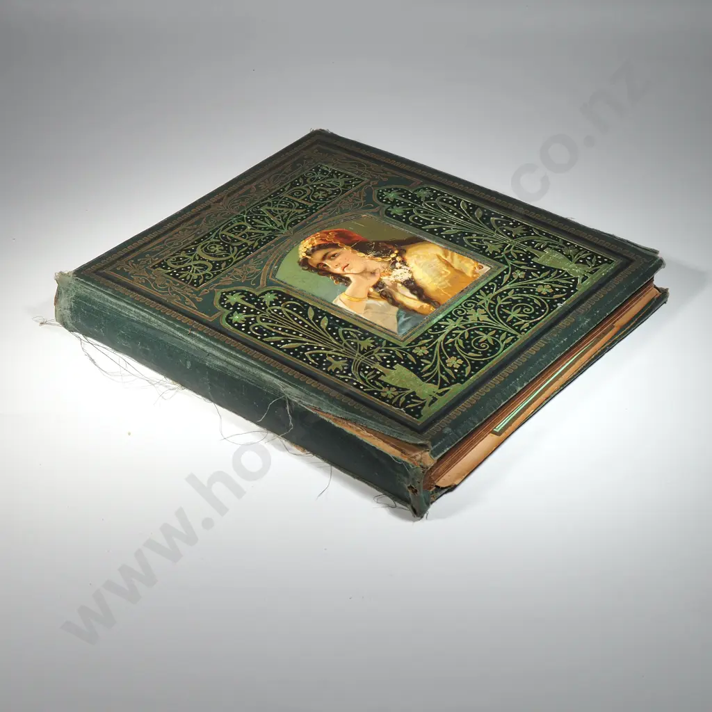 Antique Scrapbook of New Zealand Interest by Jessie Cook (nee Paton) of Port Chalmers 1859-1936 Image 1++