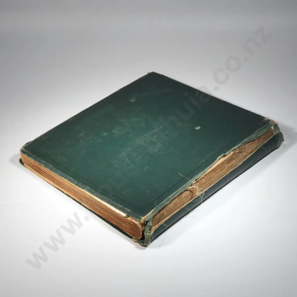 Antique Scrapbook of New Zealand Interest by Jessie Cook (nee Paton) of Port Chalmers 1859-1936 Image 1++