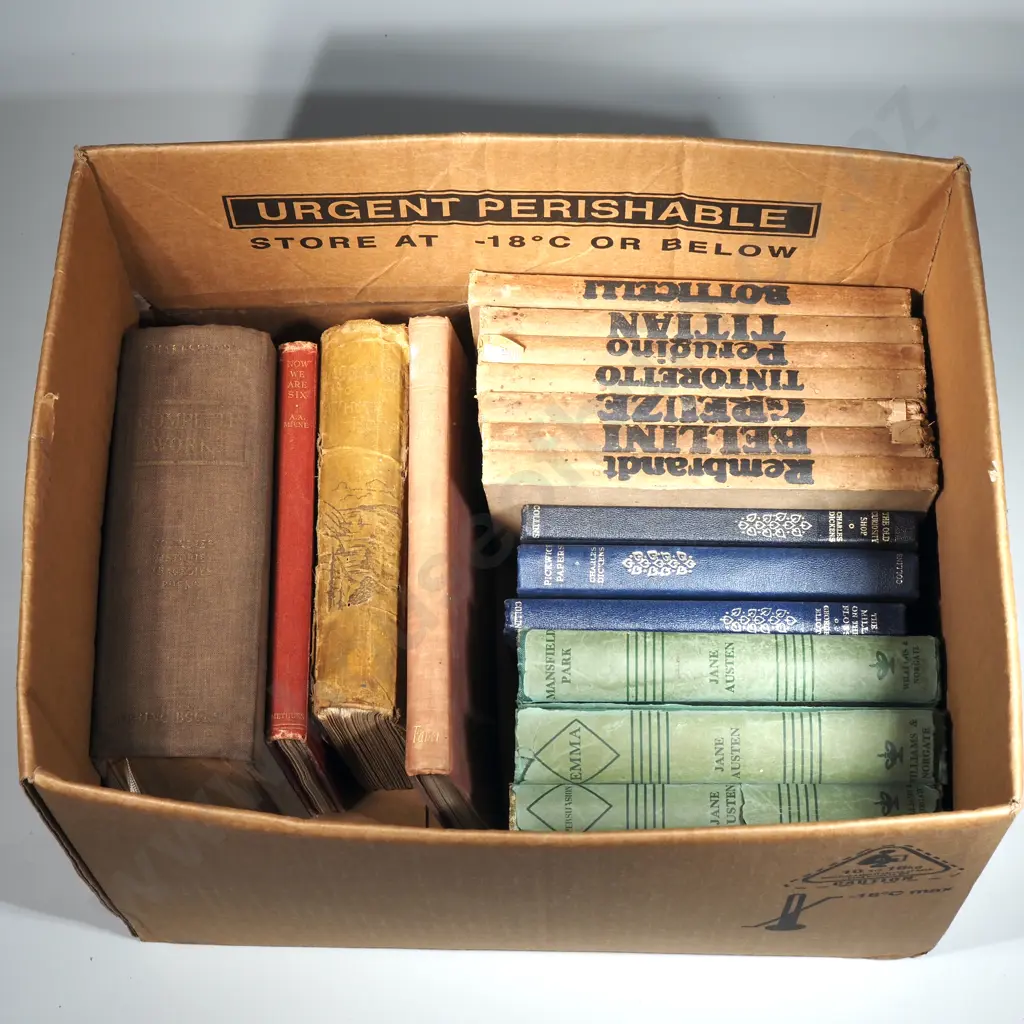 Box of Books  Image 1++