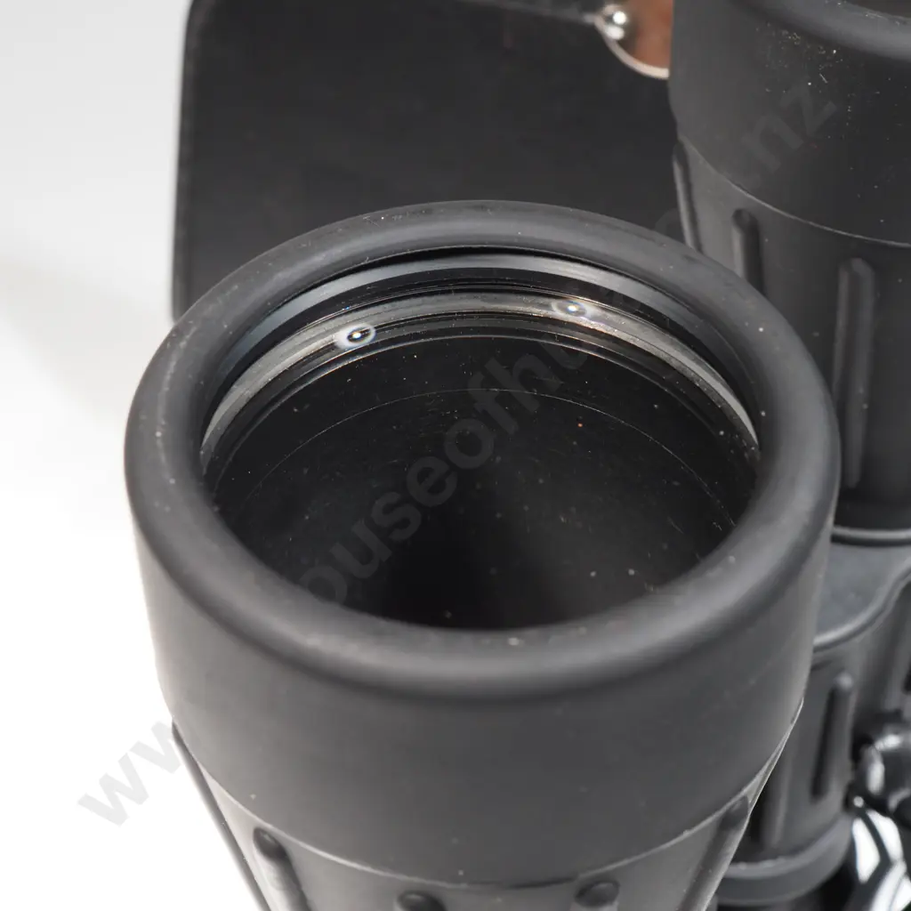 Cased Carton Binoculars 8/56 Back / Four Prisms Image 1++