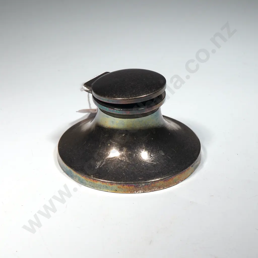 Sterling Silver Capstan Inkwell A/F Image 1++