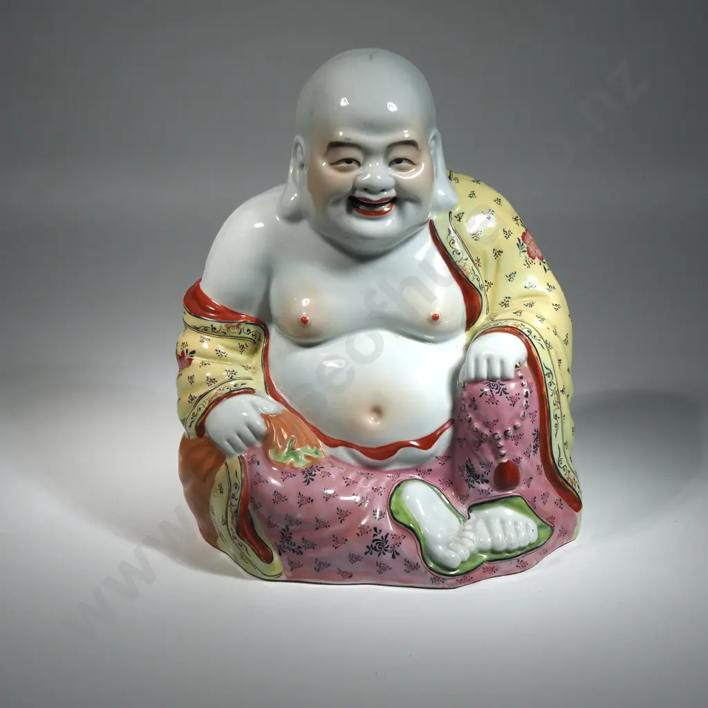 Porcelain Laughing Buddha Image 1++
