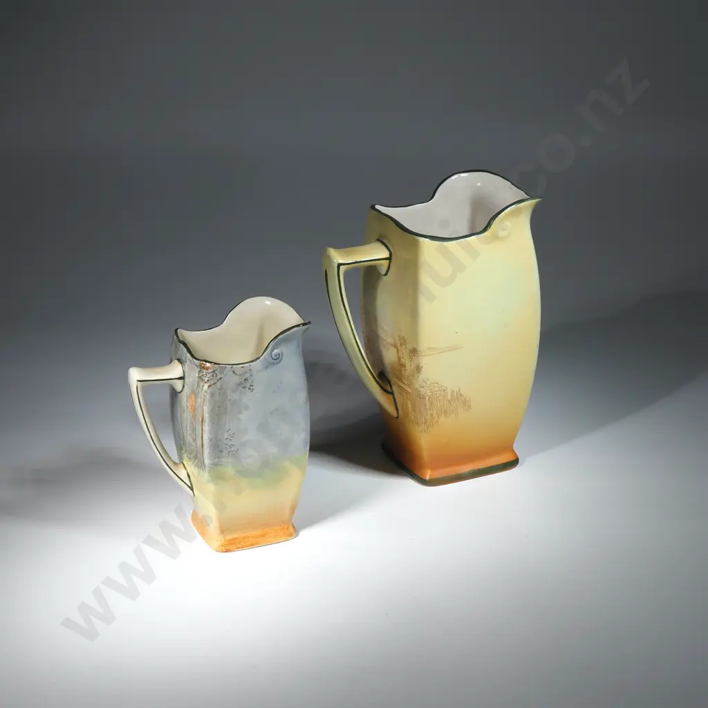 Two Royal Doulton Shakespeare Jugs - Romeo & Ophelia Image 1++