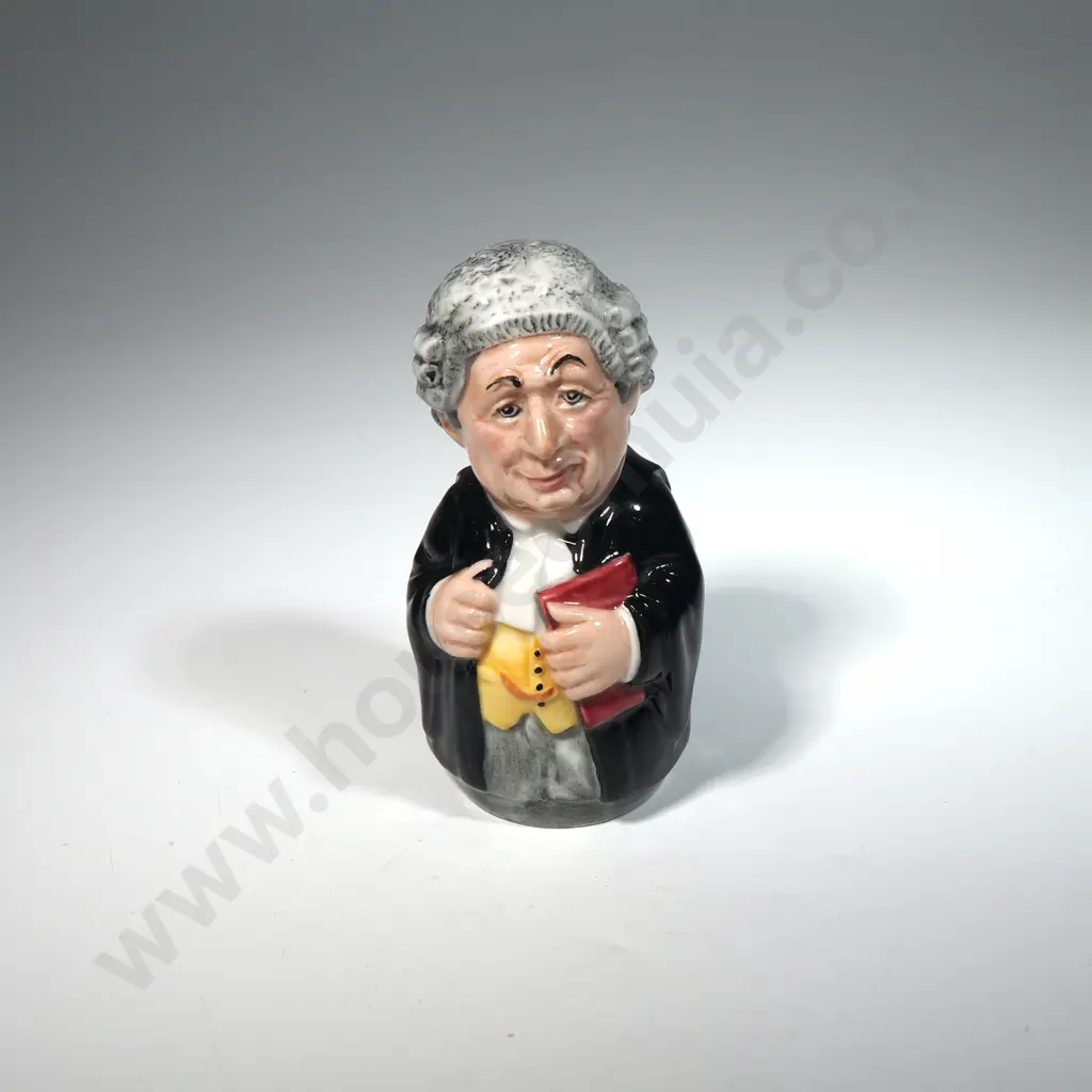 Royal Doulton Figure - 'Mr Litigate the Lawyer' Image 1++