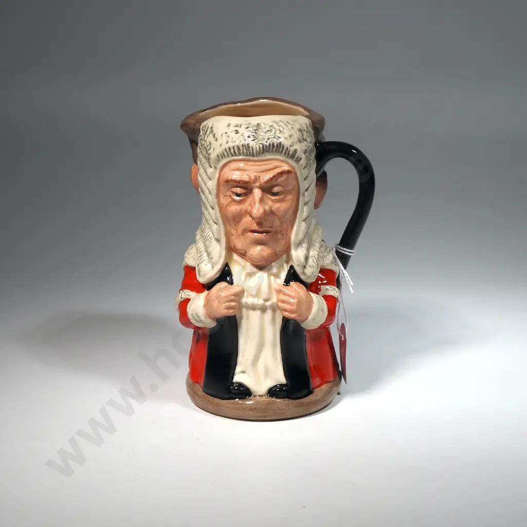 Royal Doulton The Judge and Thief Character Toby Jug D6988 Image 1++