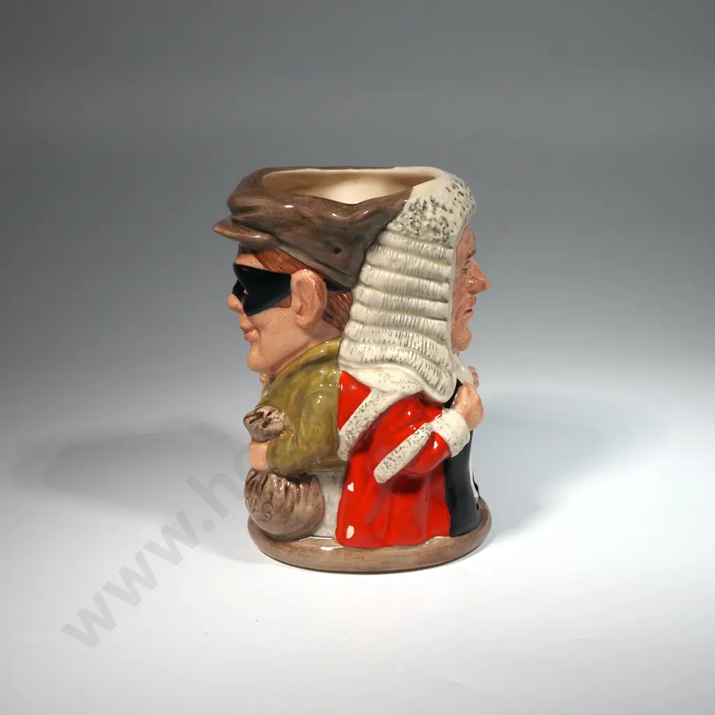 Royal Doulton The Judge and Thief Character Toby Jug D6988 Image 1++