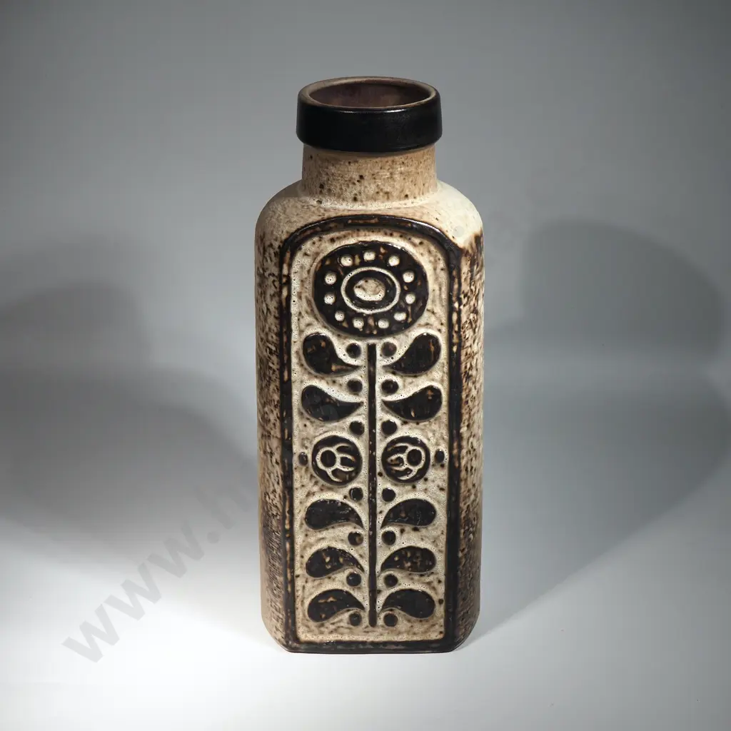 Large West German Mid Century Pottery Vase Image 1++