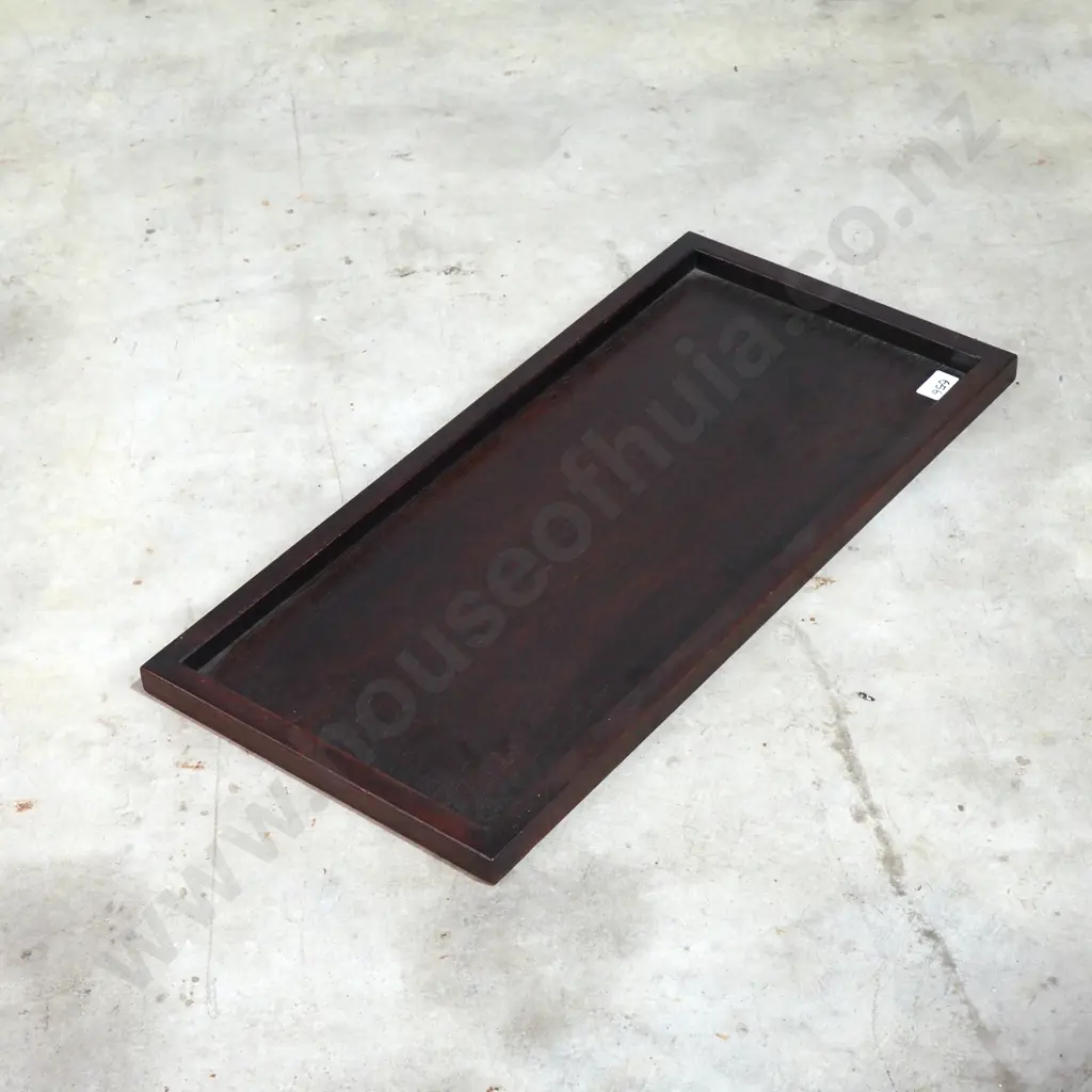 Dark Oak Serving Tray Image 1++