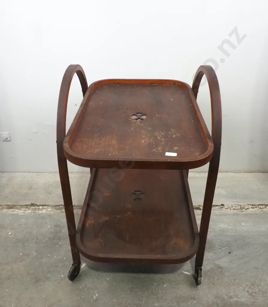 Antique Art Deco Tea Caddy Image 1++