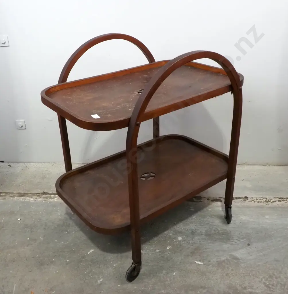 Antique Art Deco Tea Caddy Image 1++