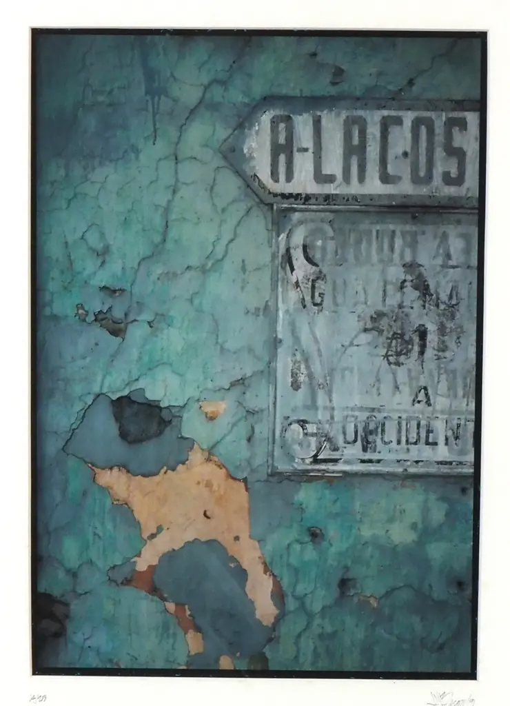 Jeffrey Becom - Weathered Wall, Photograph Image 1++