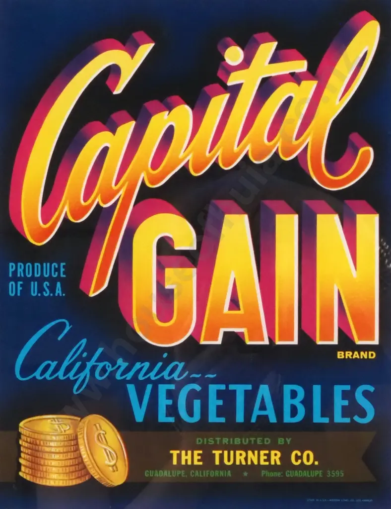 Authentic Lithographs - Vegetable Crate, Labels Image 1++