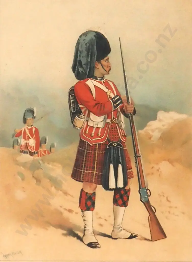Frank Teller - The 79th The Queens Own Cameron Highlanders, Print Image 1++