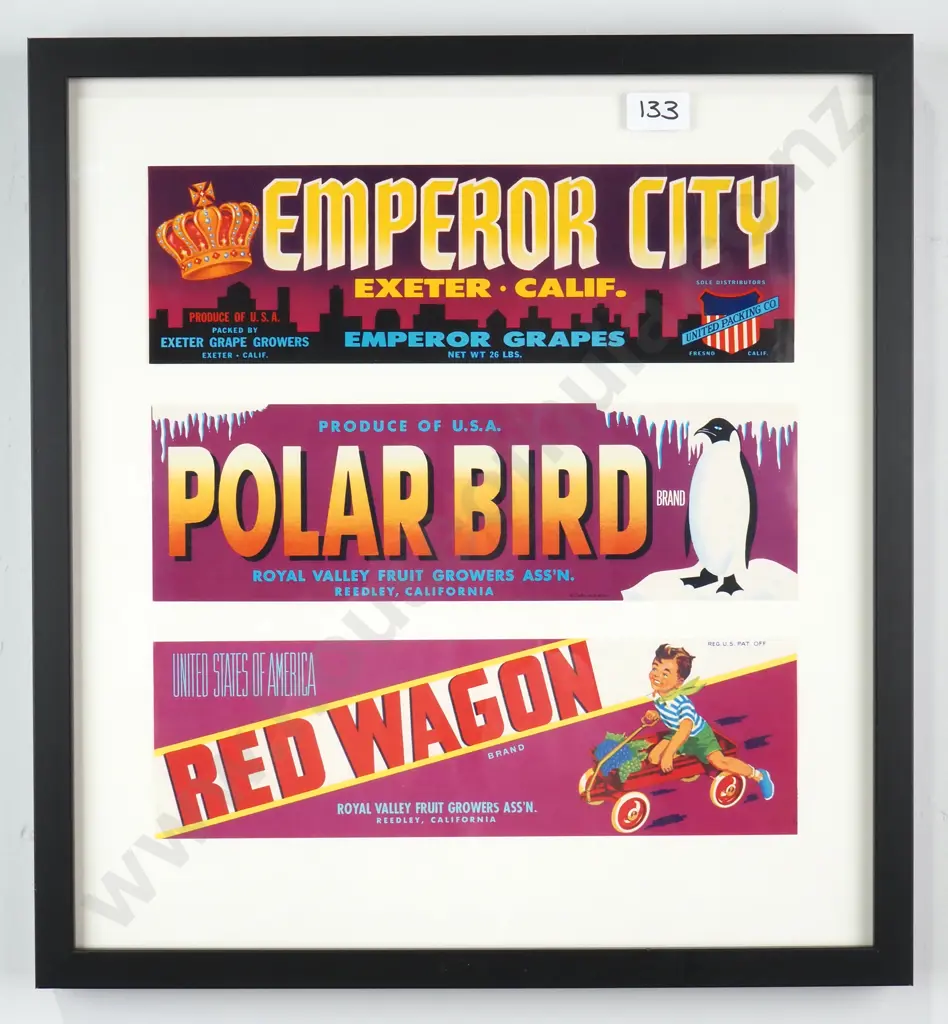 Authentic Lithographs - Fruit Crate, Labels Image 1++