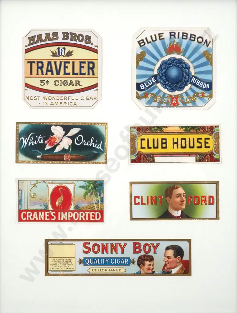 Authentic Lithographs - Cigar Box, Labels Image 1++