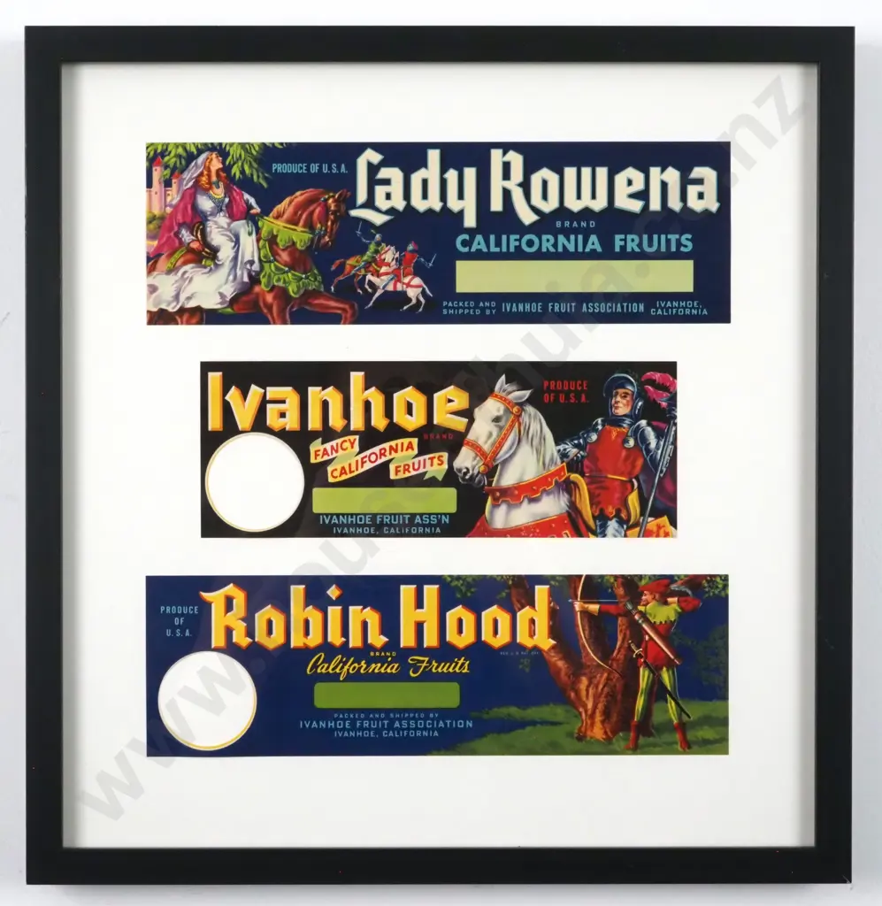 Authentic Lithographs - Fruit Crate Labels, Lithograph Image 1++