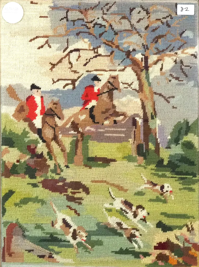 Artist Unknown - Fox Hunt, Tapestry Image 1++
