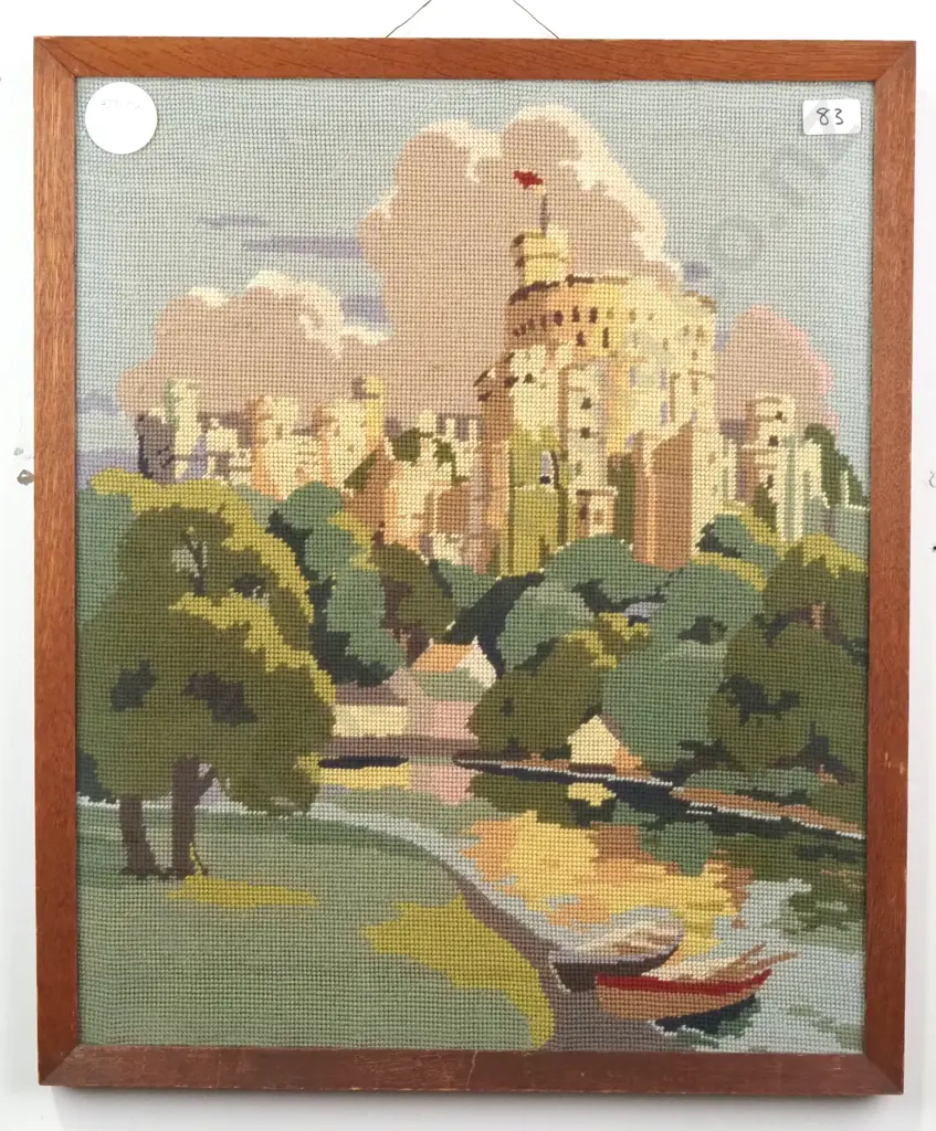 Artist Unknown - Edinburgh Castle, Tapestry Image 1++