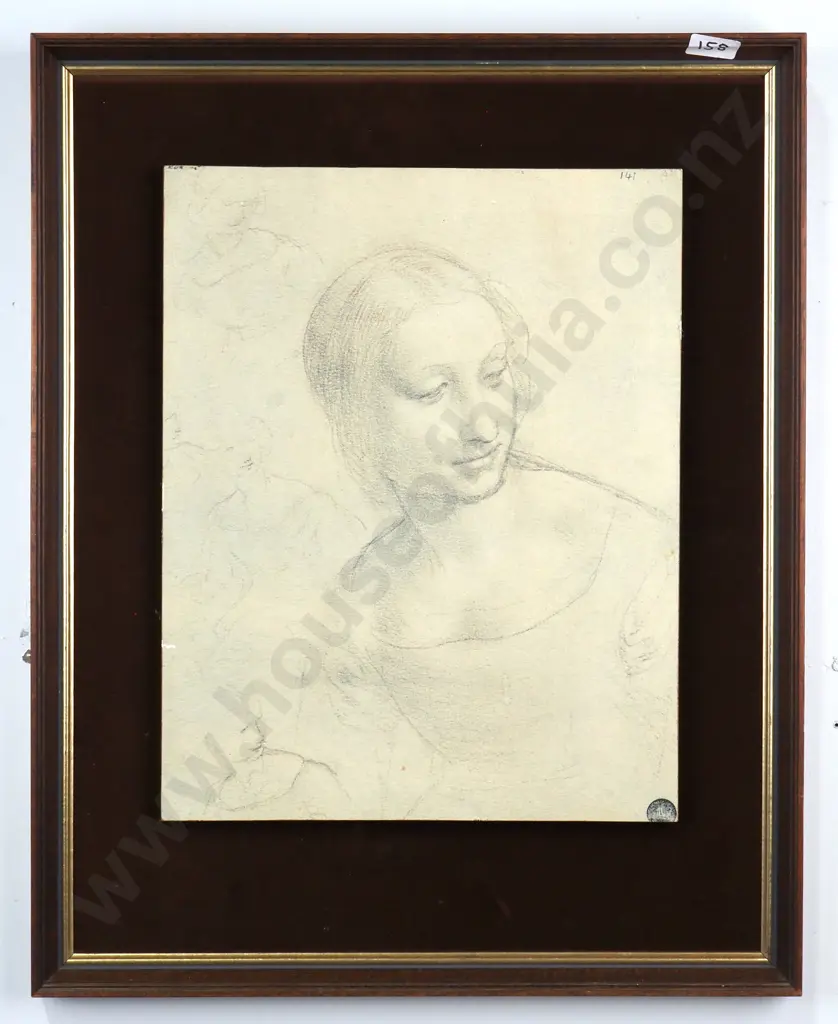 Leonardo Da Vinci - Donna, Reproduction Print Image 1++