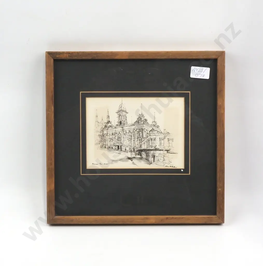 Shona McFarlane - Dunedin Town Hall - Print - 120mm X 160mm Image 1++