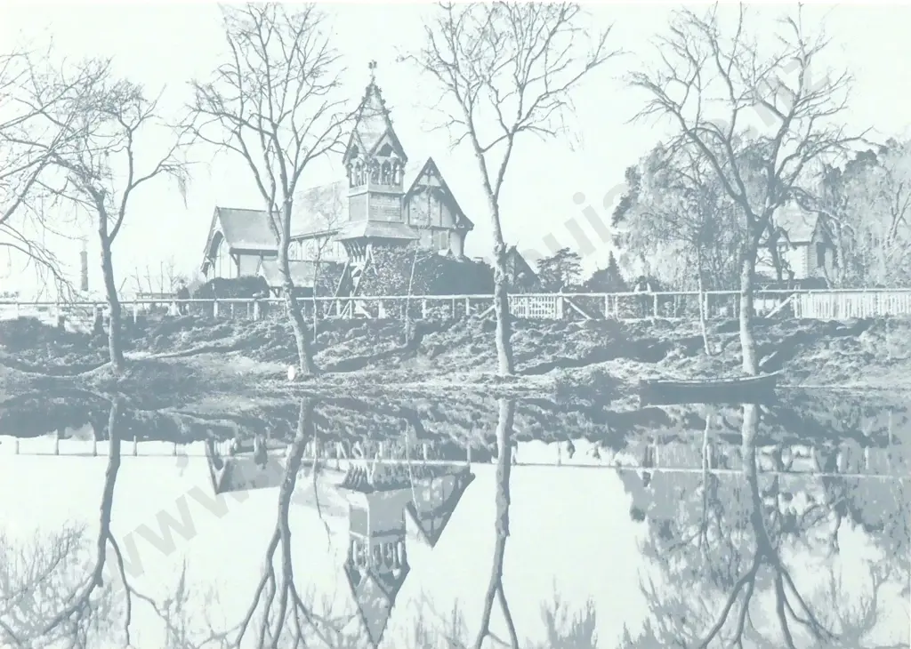 Artist Unknown - Three Framed Landmarks, Print Image 1++