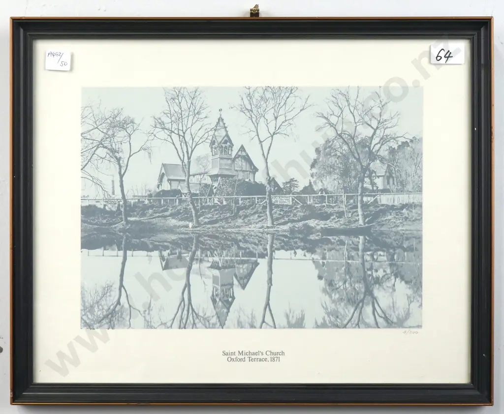 Artist Unknown - Three Framed Landmarks, Print Image 1++