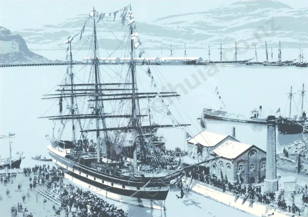 Artist Unknown - Three Framed Landmarks, Print Image 1++