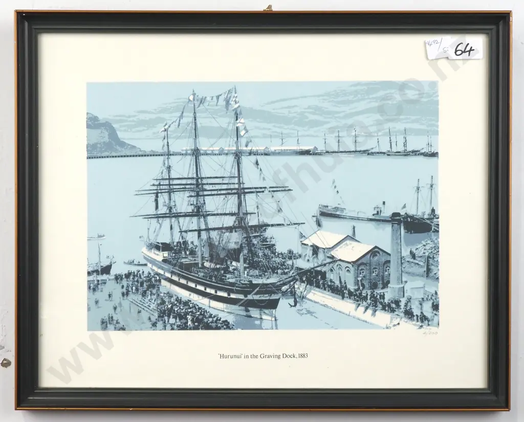 Artist Unknown - Three Framed Landmarks, Print Image 1++