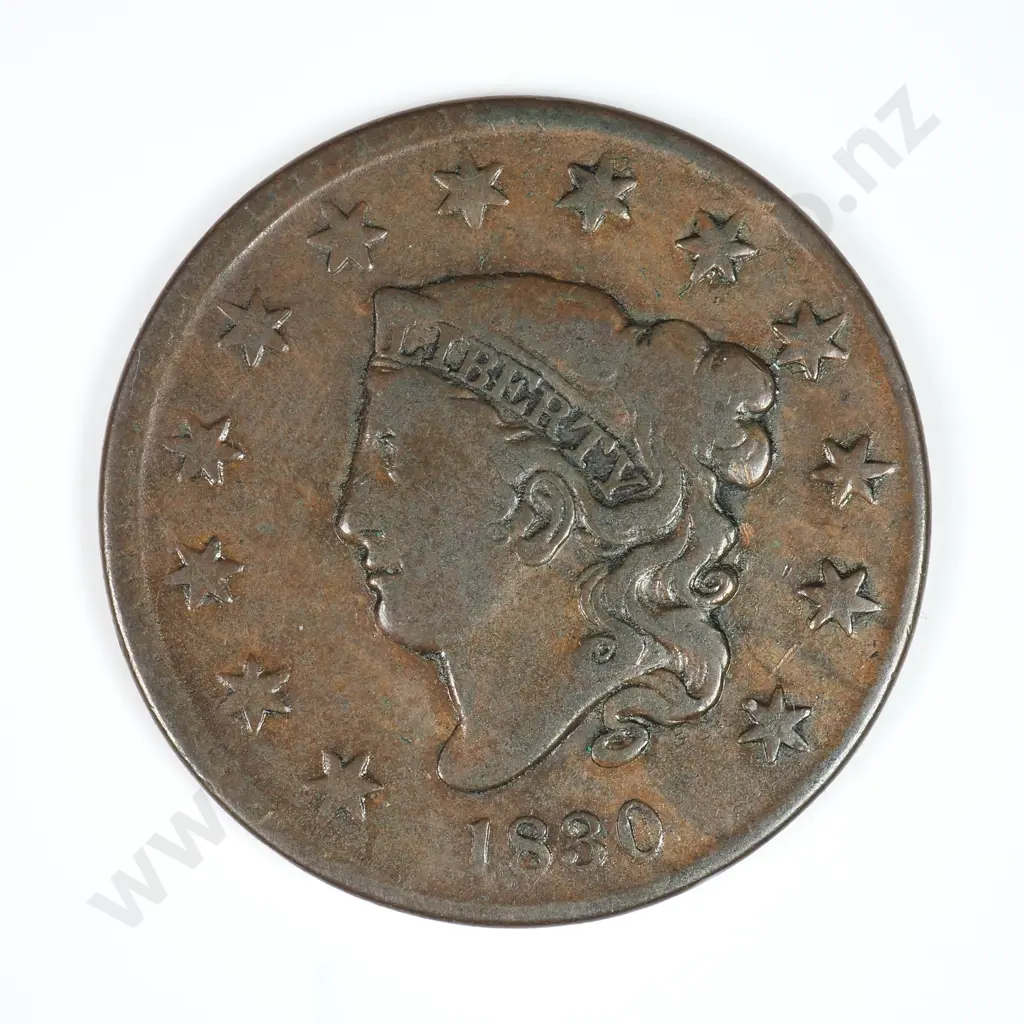 Large Cent: 1830 - Very Fine. C.V USD $121 ( NZD $210 ) Image 1++