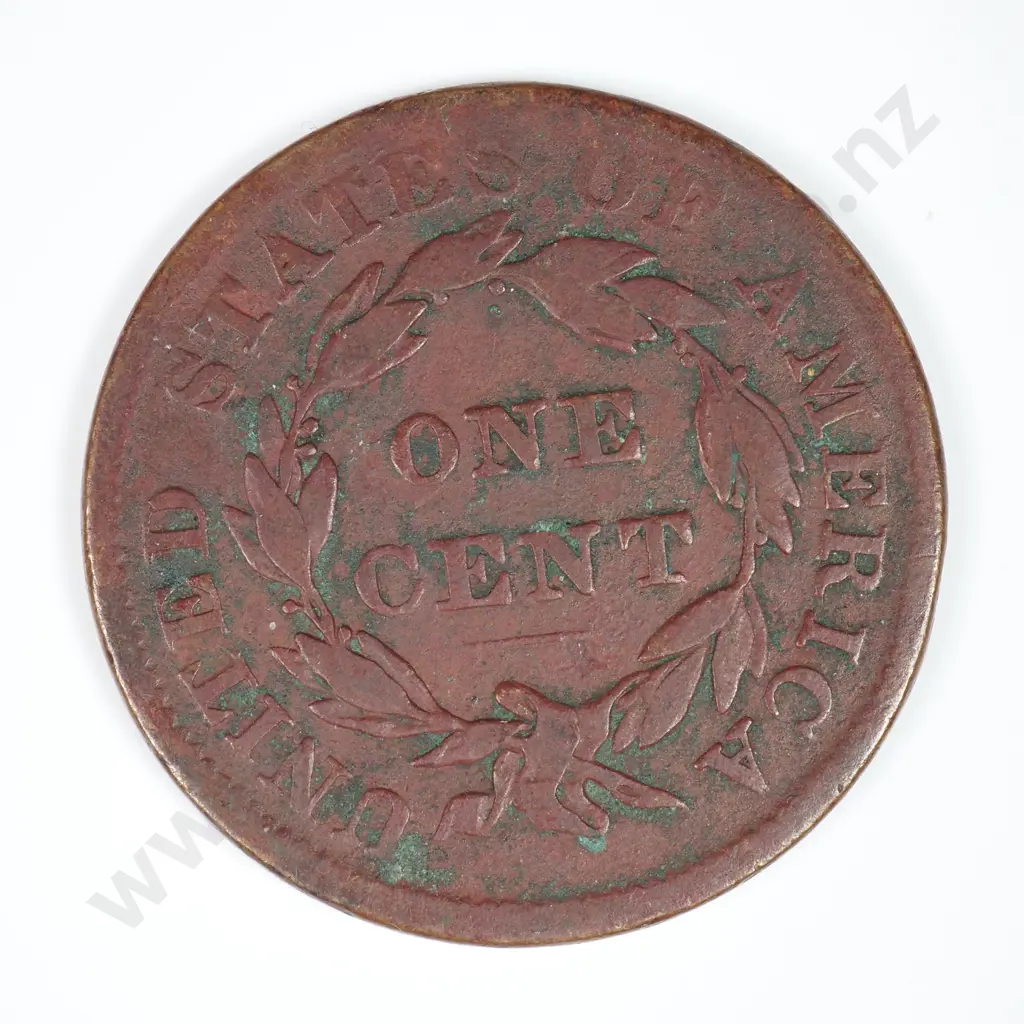 Large Cent: 1836 - Very Good. C.V USD $42 ( NZD $70 ) Image 1++