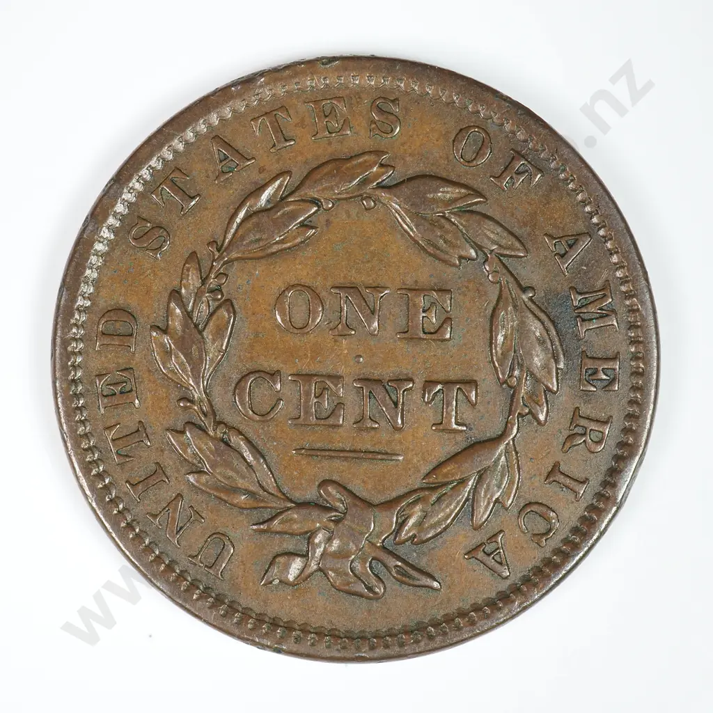 Large Cent: 1837 - Extremely Fine. C.V USD $184 ( NZD $320 ) Image 1++