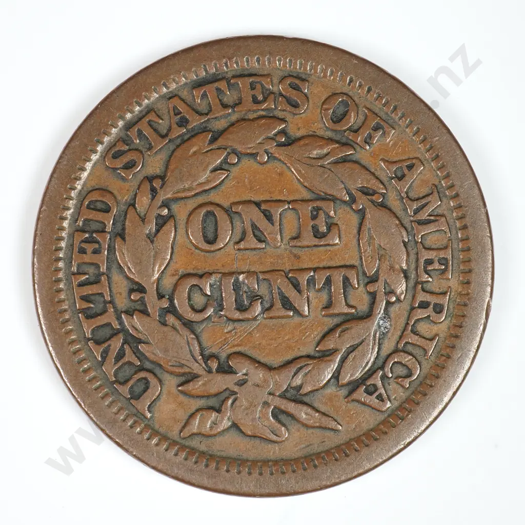Large Cent: 1847 - Very Fine. C.V USD $72 ( NZD $125 ) Image 1++