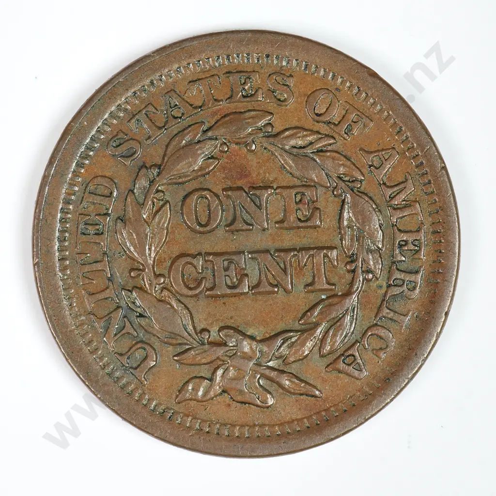 Large Cent: 1851 - Extremely Fine. C.V USD $184 ( NZD $320 ) Image 1++