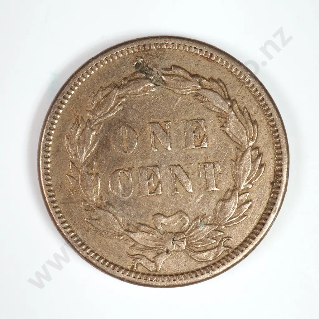 Indian Head Cent: 1859 - Extremely Fine. C.V USD $152 ( NZD $265 ) Image 1++