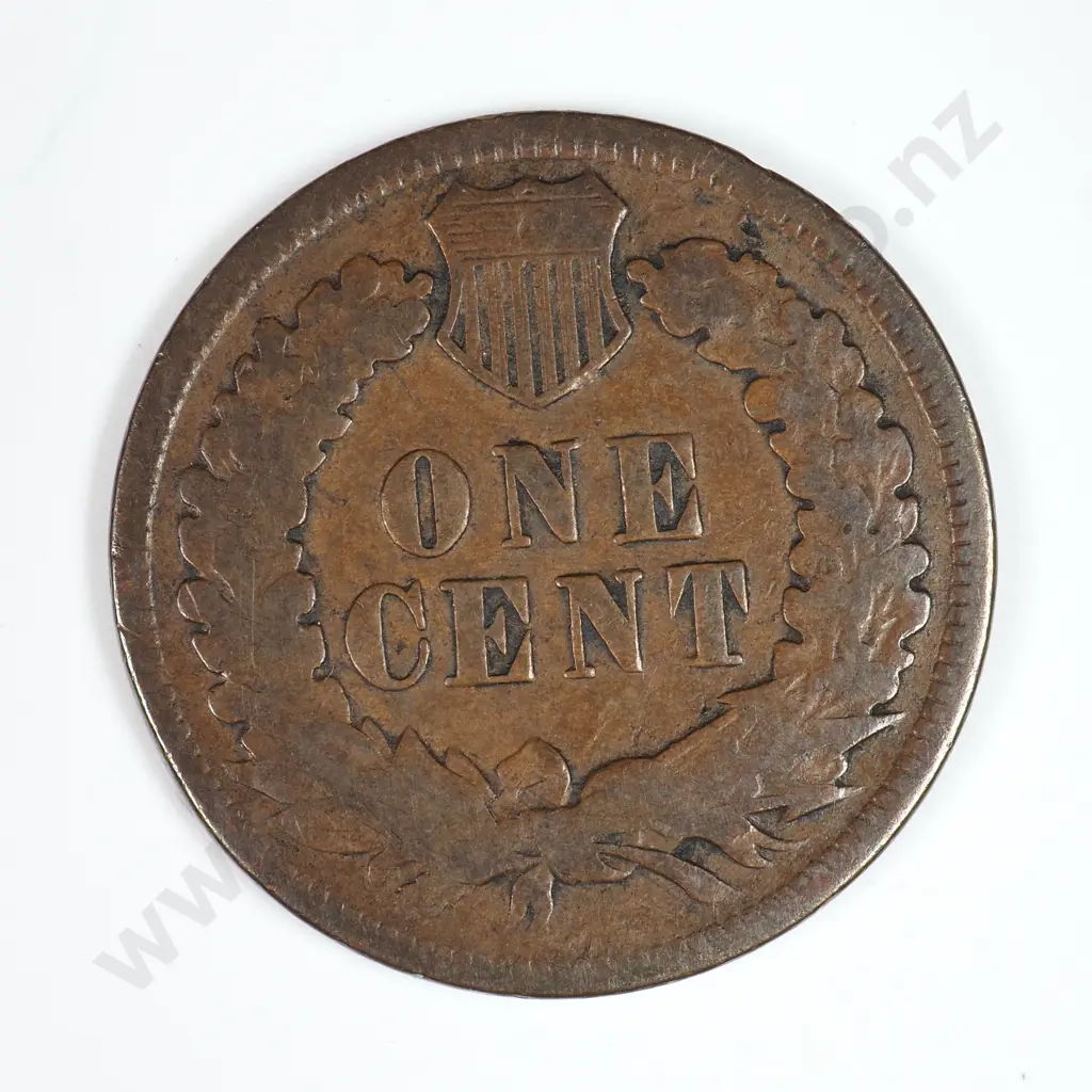 Indian Head Cent: 1878 - Very Good. C.V USD $61 ( NZD $105 ) Image 1++