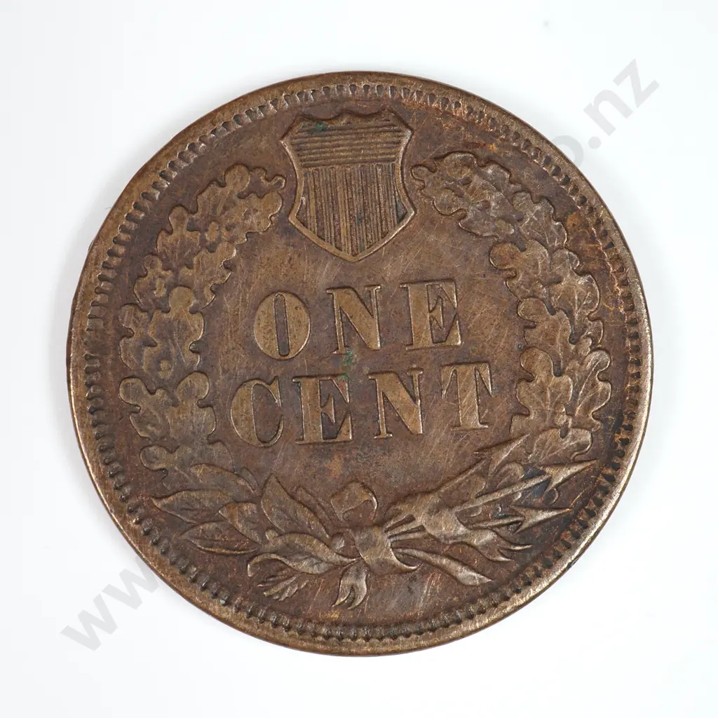 Indian Head Cent: 1883 - Extremely Fine. C.V USD $30 ( NZD $50 ) Image 1++