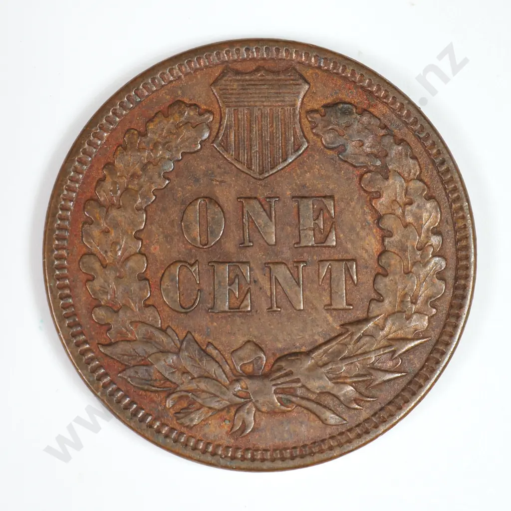 Indian Head Cent: 1893 - Extremely Fine. C.V USD $25 ( NZD $40 ) Image 1++