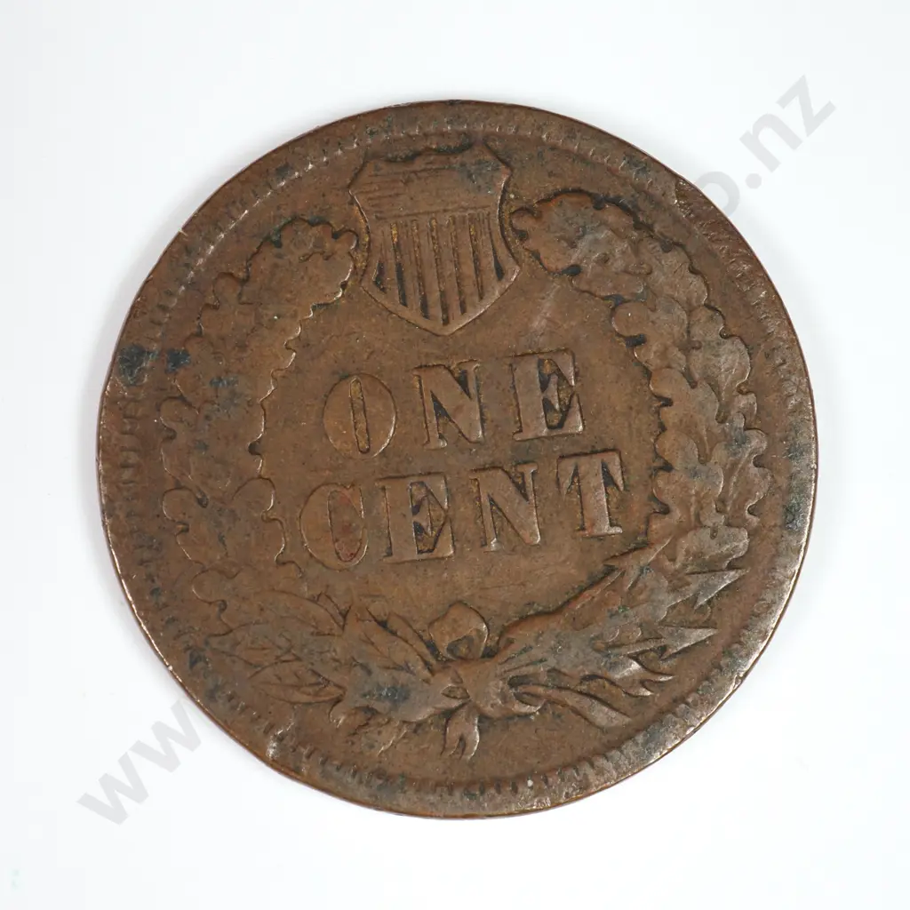 Indian Head Cent: 1894 - Very Fine. C.V USD $30 ( NZD $50 ) Image 1++