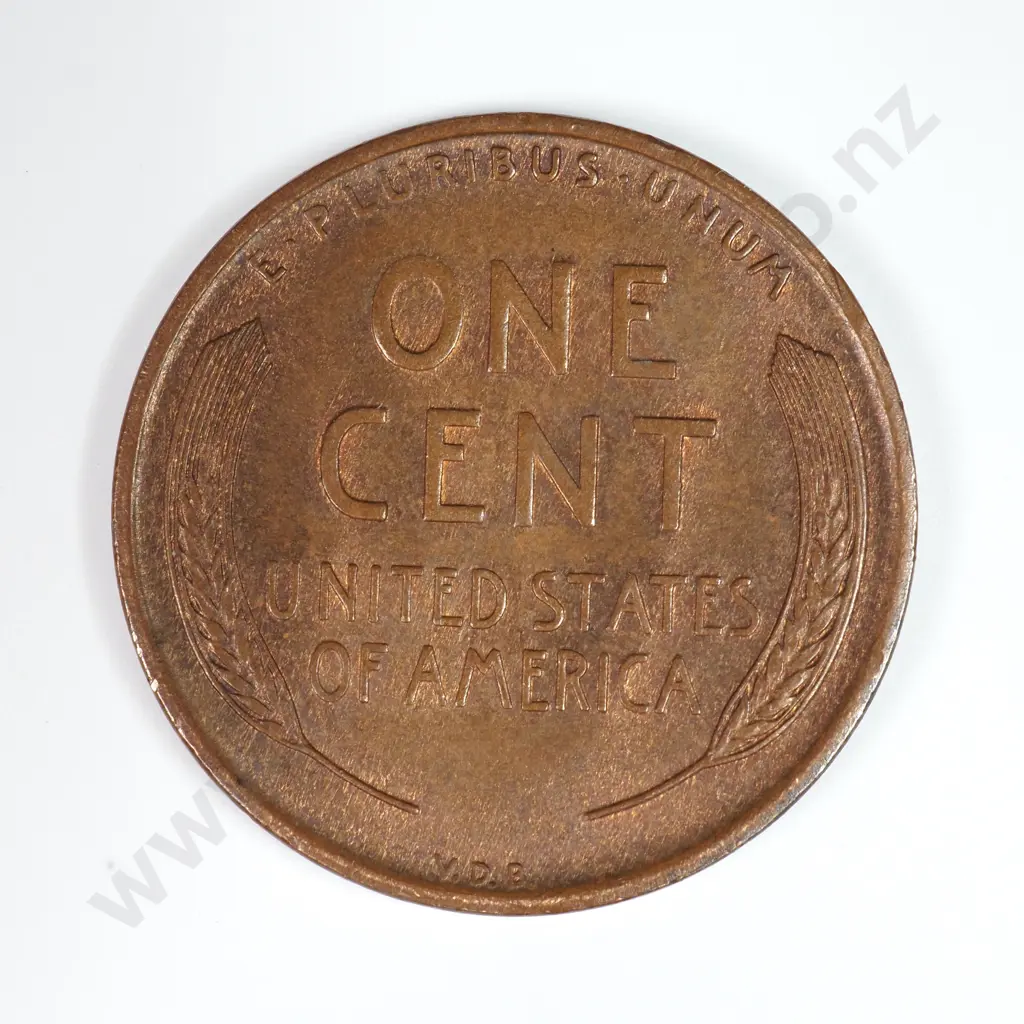 Lincoln Wheat Cent: 1909 VDB - Extremely Fine. C.V USD $19 ( NZD $30 ) Image 1++