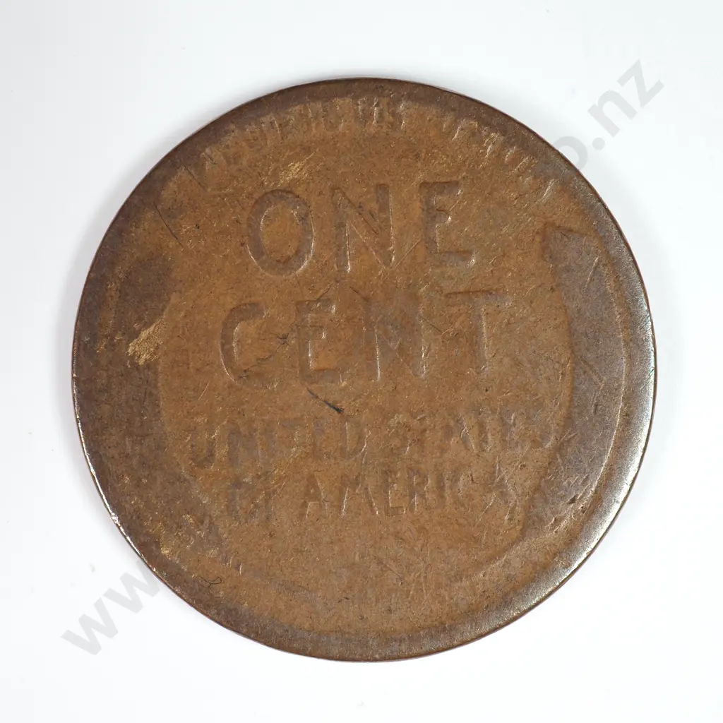 Lincoln Wheat Cent: 1922 D - Very Good. C.V USD $30 ( NZD $50 ) Image 1++